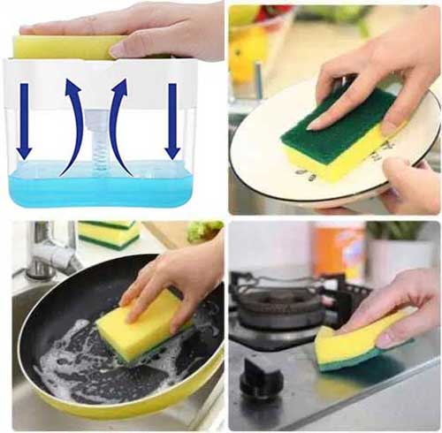 praktični razpršilnik za detergent